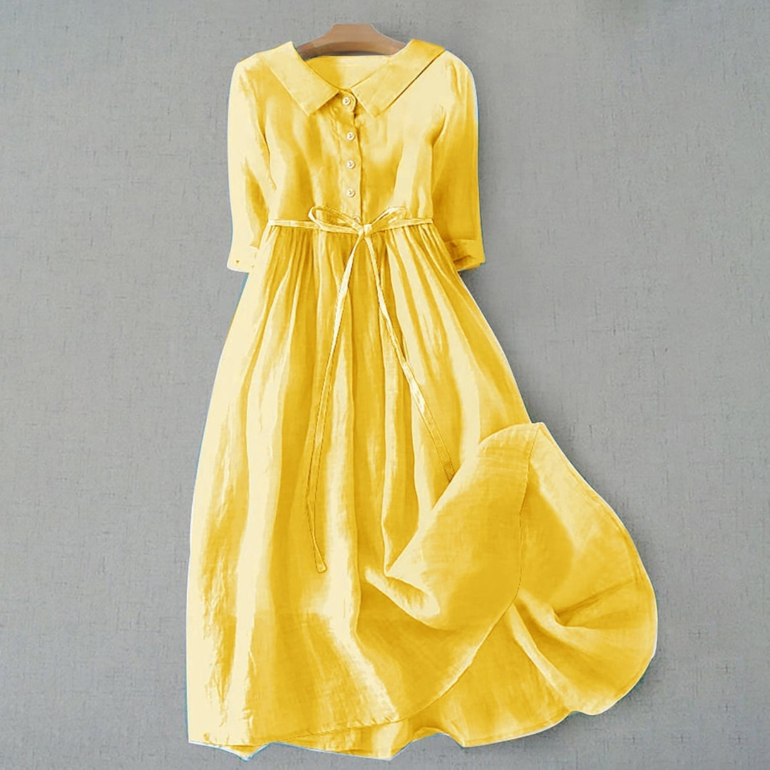 Stylish women's flattering maxi dress in a versatile casual summer style for comfortable everyday wear.