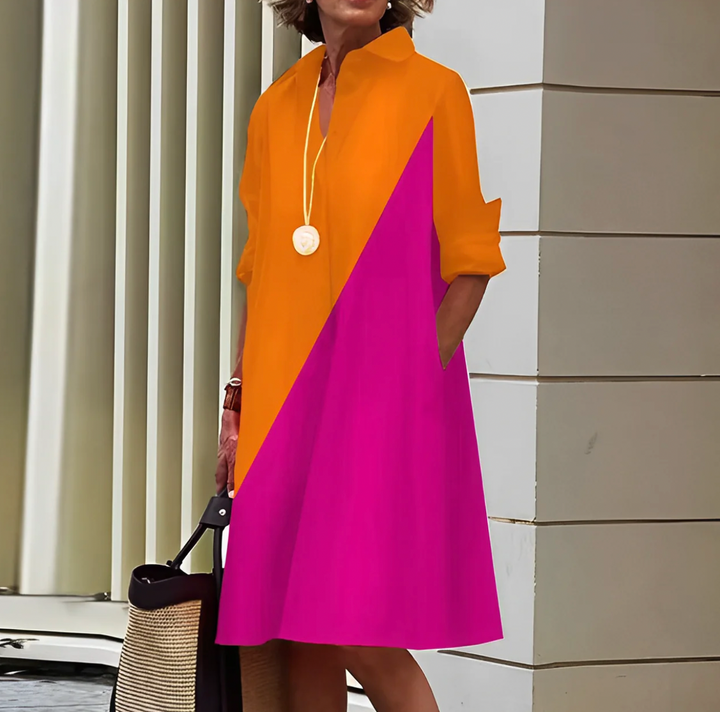 White Shyla women's midi dress, combining elegance & comfort for effortless summer fashion. Versatile casual wear.