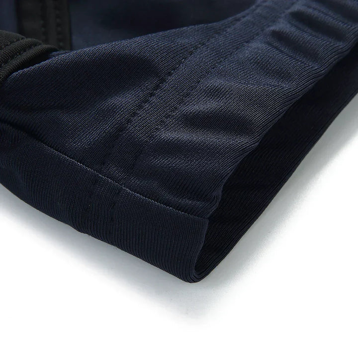 Side view of women's padded cycling underwear, showing seamless design and comfort fit for optimum performance.