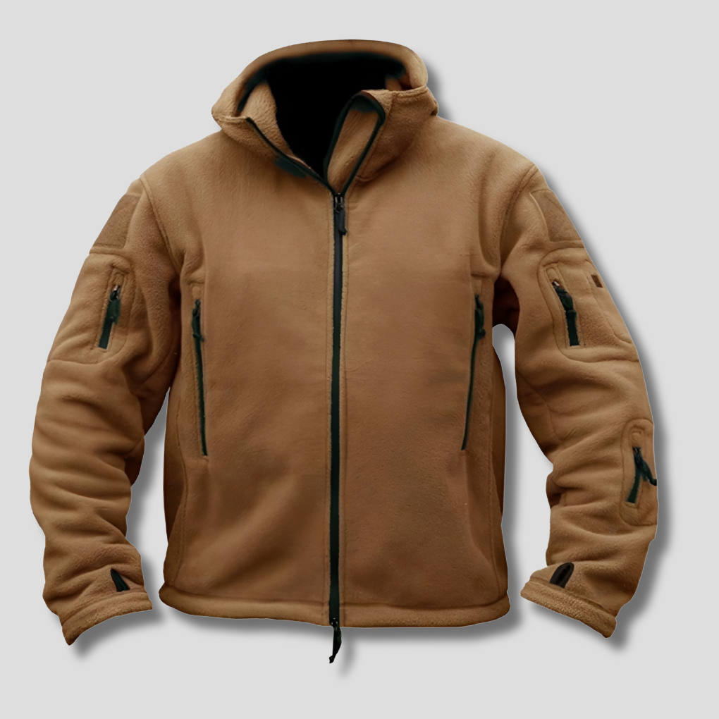 Versatile men's utility jacket for casual wear. Perfect as an all-weather layering piece & travel gear.