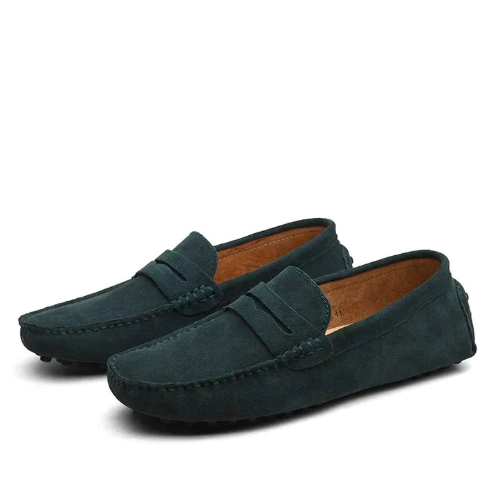 Versatile men's loafers, elegant slip-on footwear offering comfort for casual and smart-casual occasions.