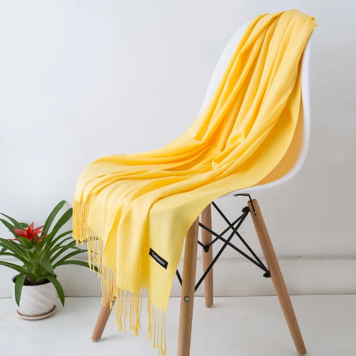 Soft warm women's scarf, elegant, luxurious, a perfect fall/winter fashion accessory.