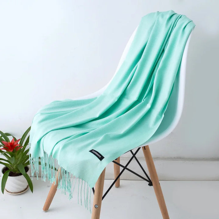 Women's luxurious warm scarf, elegant design for fall/winter, a perfect gift for her.