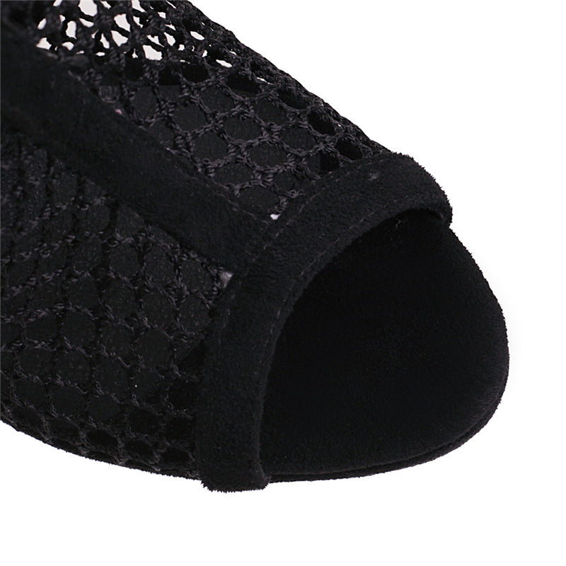 Glamorous women's high heel ankle boots, perfect for a night out or special events.