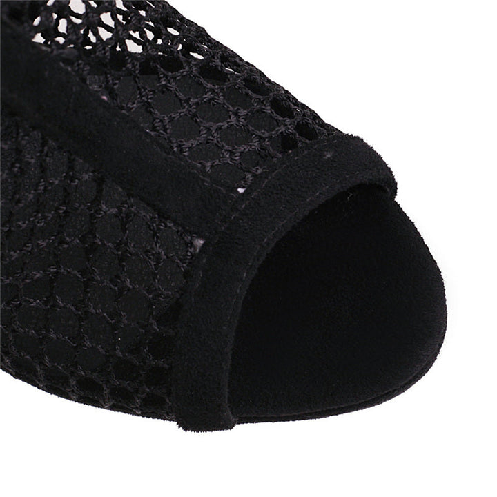 Glamorous women's high heel ankle boots, perfect for a night out or special events.