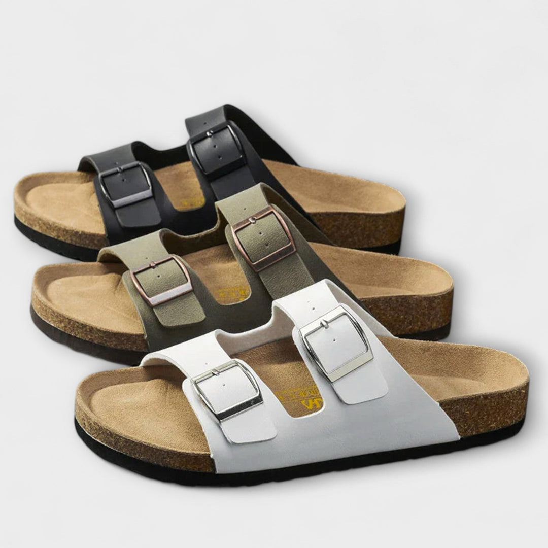 Versatile women's walking sandals, orthopaedic with arch support, ideal for summer comfort.