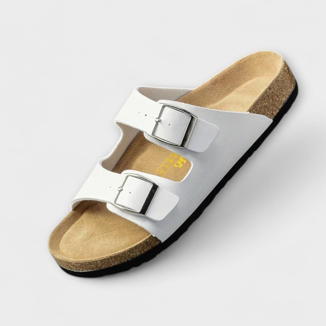 Summer women's sandals designed for superior comfort, arch support, and long walks.