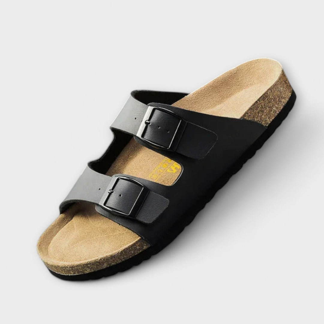Women's orthopaedic comfort sandals with arch support for all-day walking and everyday wear.