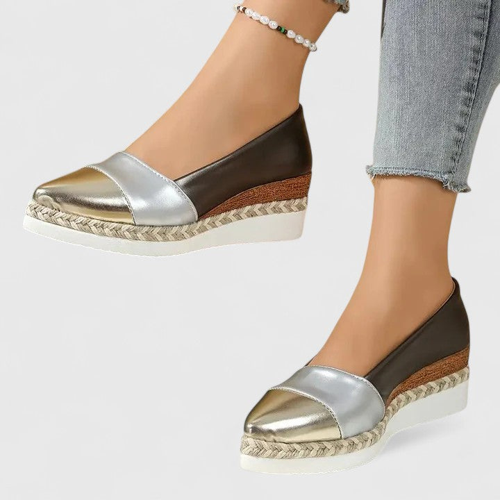 Women's walking orthopedic shoes with superior arch support for ultimate comfort & foot pain relief all day.