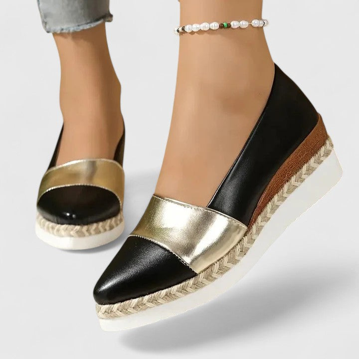 Orthopedic women's shoes for all-day comfort, providing excellent foot support, arch stability, and stylish look.