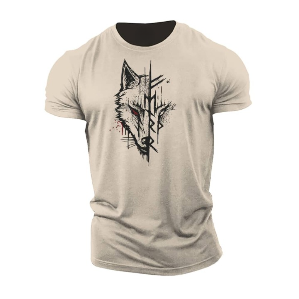 Make a statement with this men's short sleeve tee. Features a bold graphic print, ideal for casual fashion.