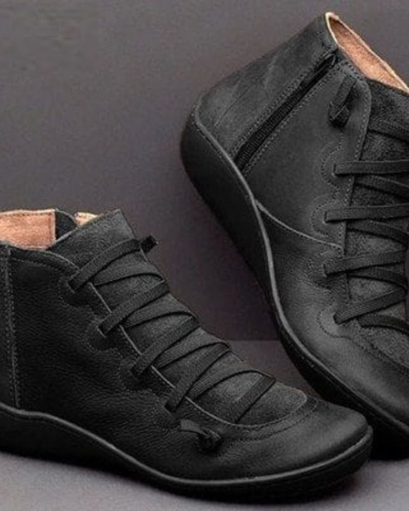 Elegant women's premium ankle boots, perfect for everyday style & comfortable all-day wear. Chic fall fashion footwear.