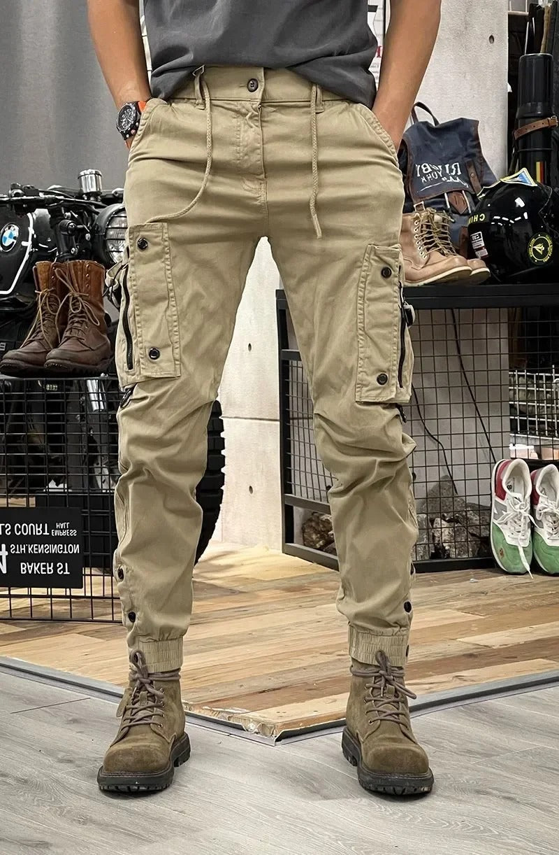 Soft stretch women's cargo pants, comfortable fabric for all-day wear and movement.