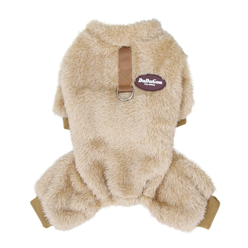 Stylish pet warmth jumpsuit, ideal winter dog coat apparel for small dogs, puppies & cats. Keep pets cozy outdoors.