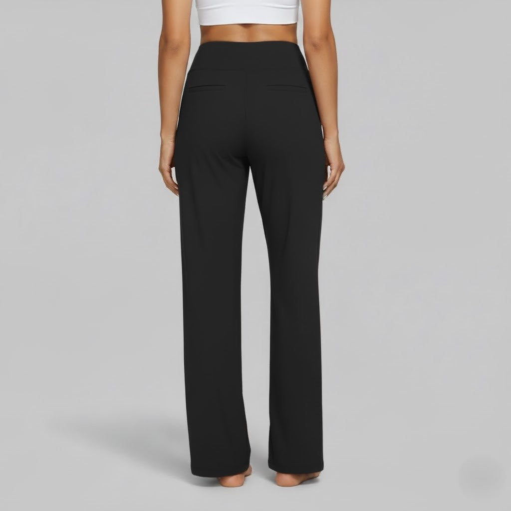 Stylish women's comfortable stretch trousers, ideal for versatile casual comfort.