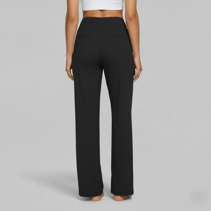 Stylish women's comfortable stretch trousers, ideal for versatile casual comfort.