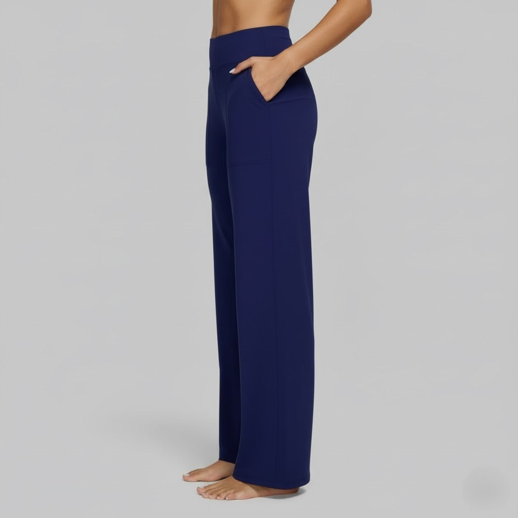 Durable & comfortable women's stretch pants, versatile for everyday fashion.