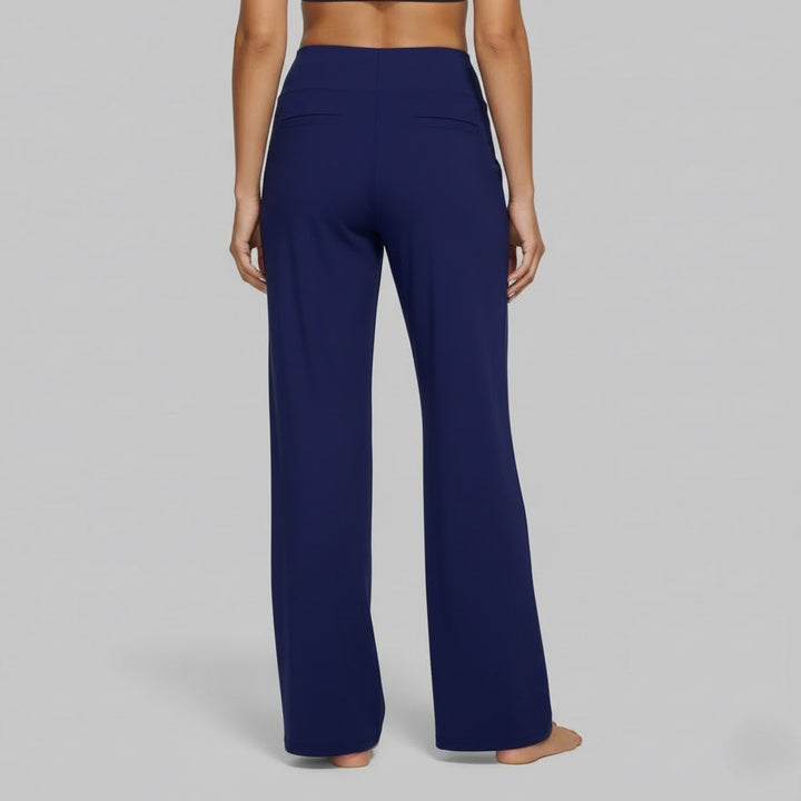 Lightweight women's stretch trousers, soft fabric provides all-day comfort.