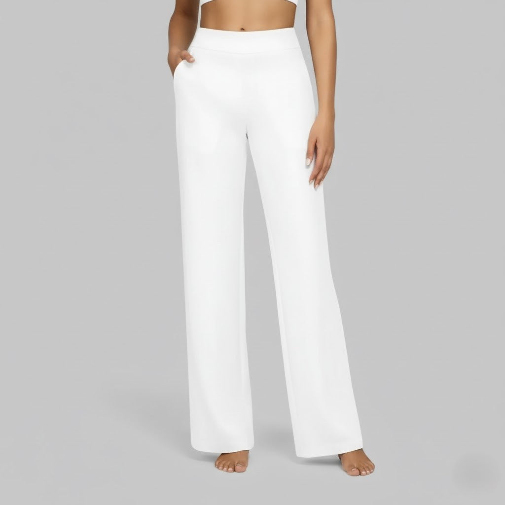 Chic casual women's stretch pants, soft fabric offers ultimate flexibility & comfort.