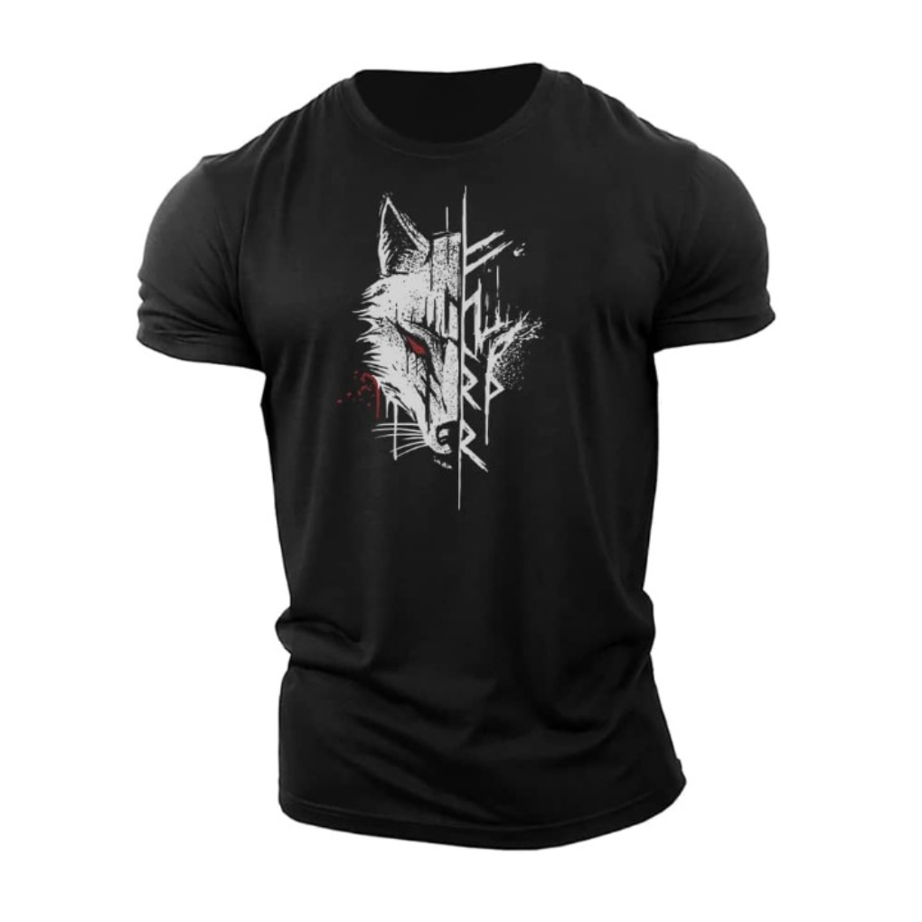 Men's bold graphic print short sleeve t-shirt, perfect for casual wear & statement everyday style.