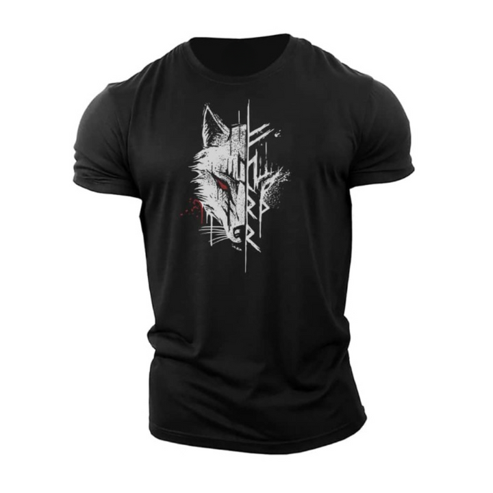 Men's bold graphic print short sleeve t-shirt, perfect for casual wear & statement everyday style.