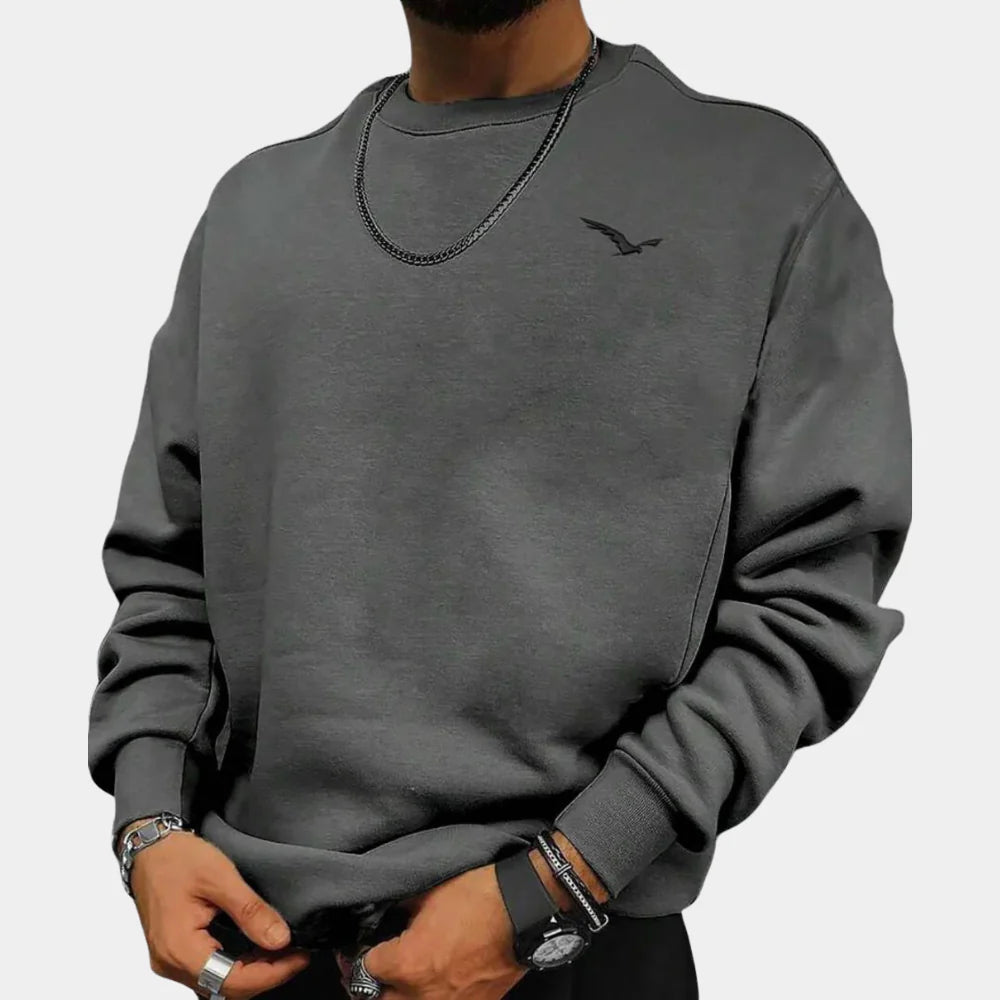 Men's comfortable & stylish everyday pullover sweater in a classic knit, perfect for casual wear.