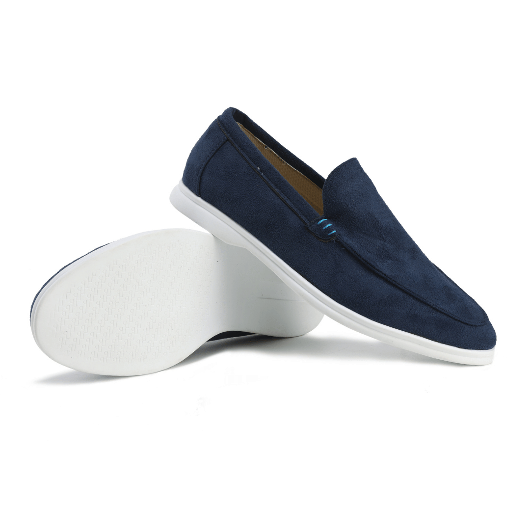 Versatile men's casual slip-on loafers in a classic tan, suitable for any occasion.