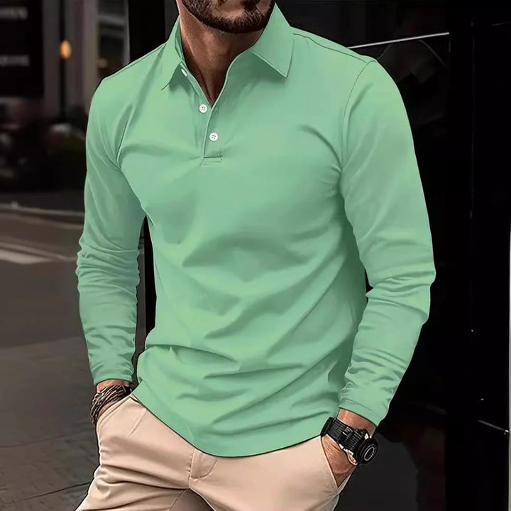 Comfortable men's everyday wear shirt, regular fit, long sleeve. Perfect for casual or semi-formal occasions.
