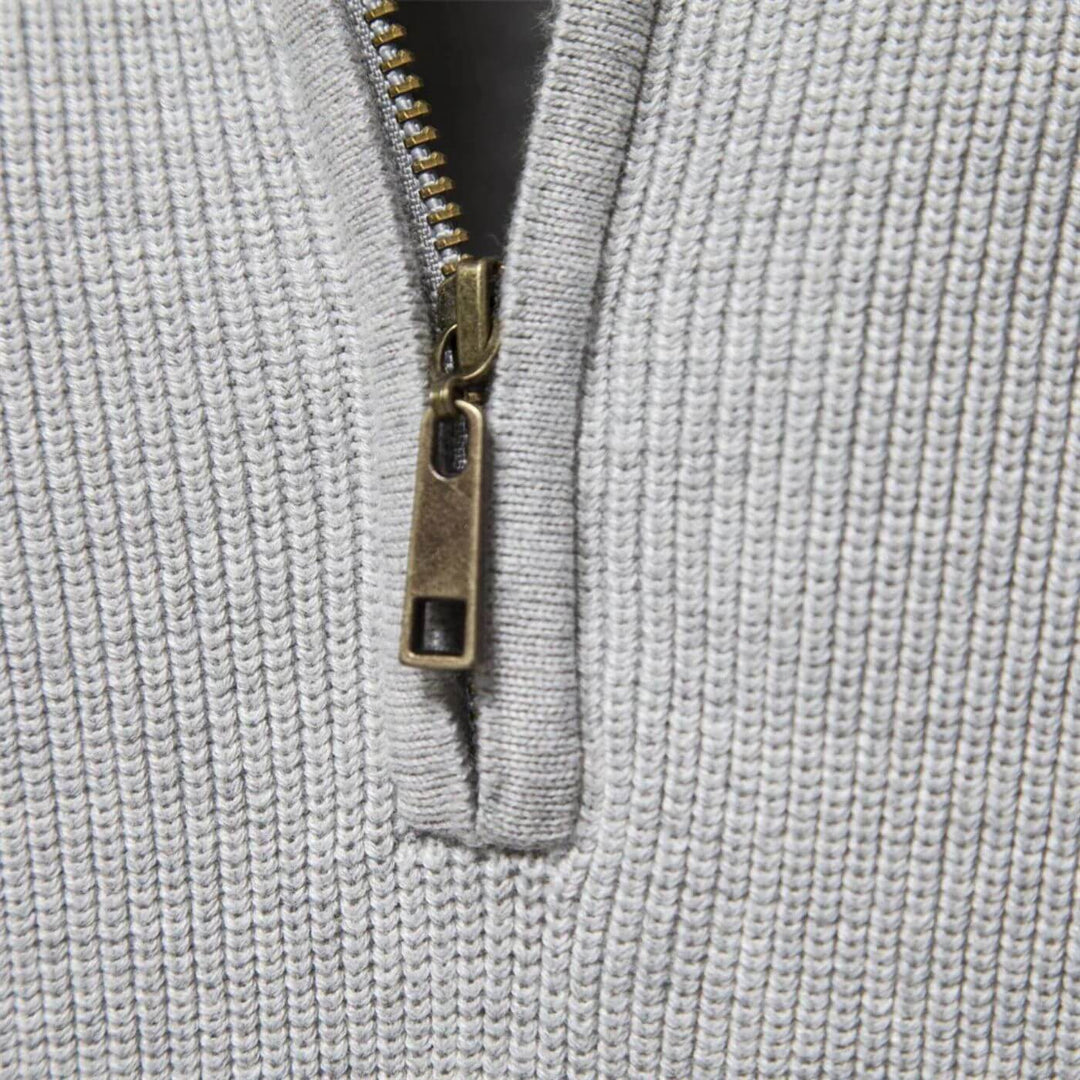 Versatile men's everyday sweater, a soft and comfortable long sleeve top for casual wear.