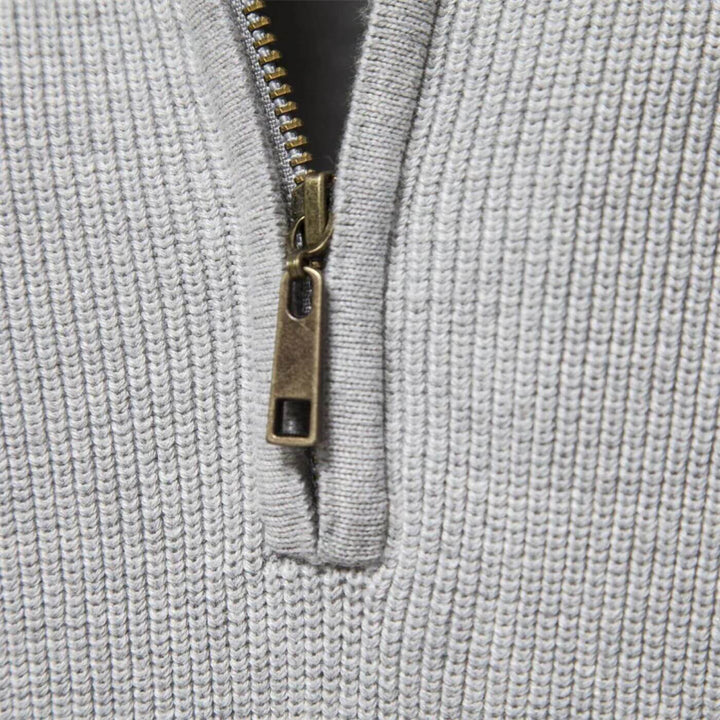 Versatile men's everyday sweater, a soft and comfortable long sleeve top for casual wear.