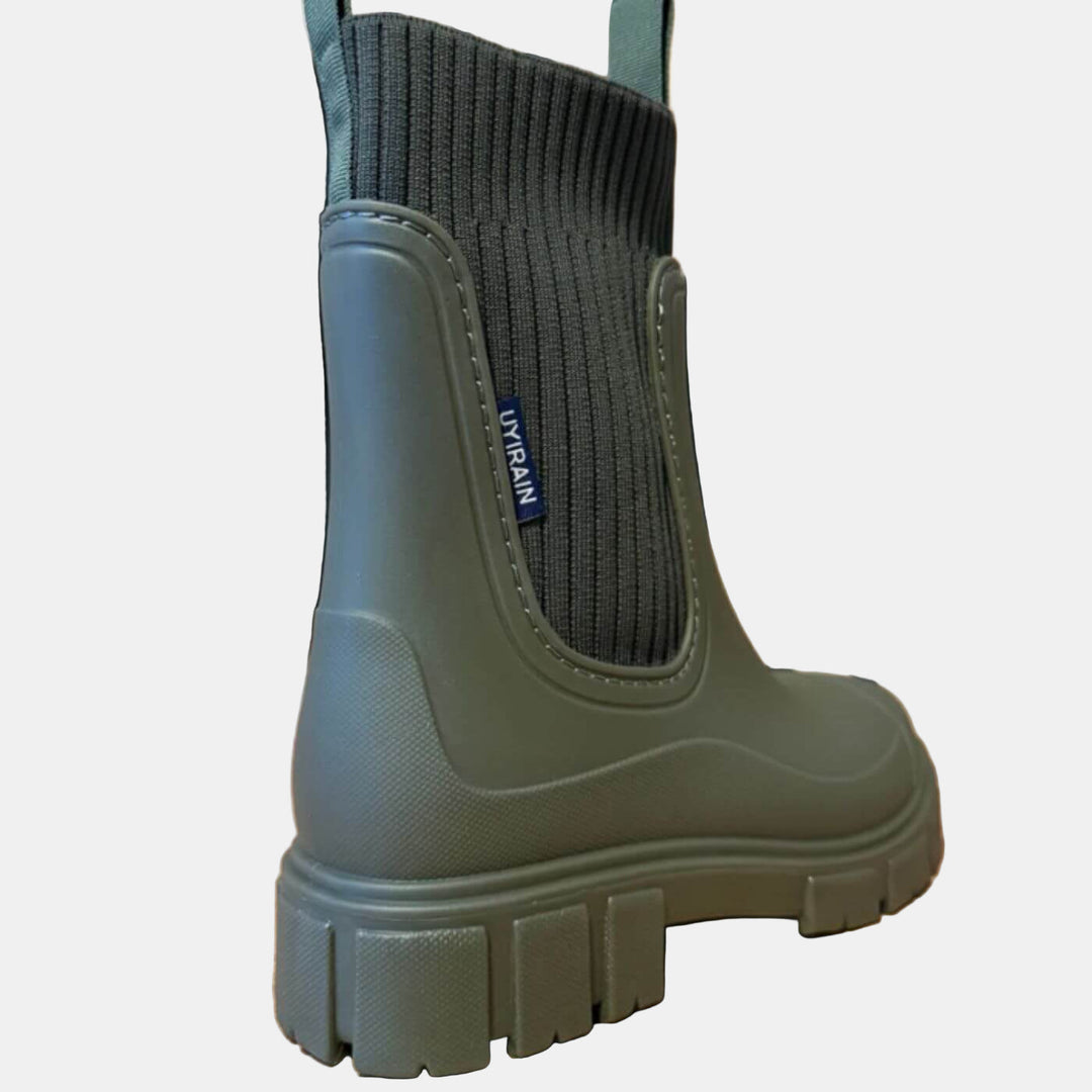 Women's fall fashion boots, waterproof & non-slip, offering orthopedic comfort and all-day support.
