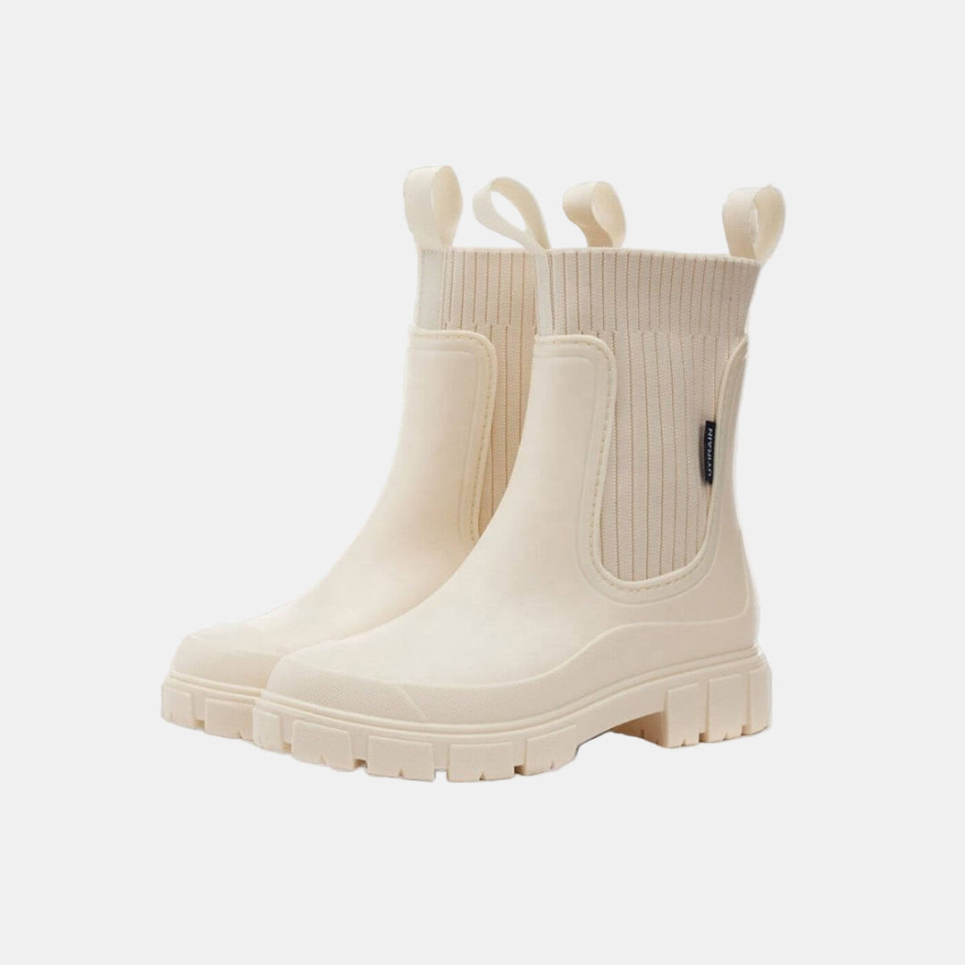 Fashionable women's waterproof boots. Orthopedic comfort, non-slip grip, great for fall & winter walking.