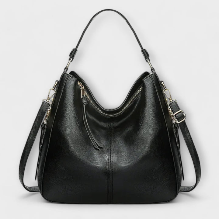 Fashionable women's large tote handbag, an elegant accessory and practical shoulder purse.