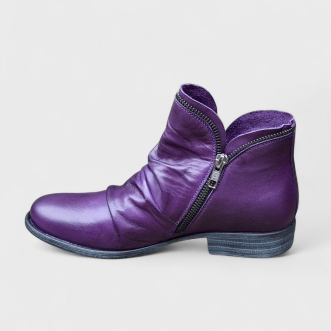 Women's supportive orthopedic ankle boots, ideal for winter comfort & foot health. Stylish and practical footwear.