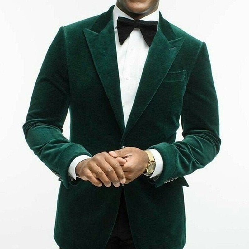 Stylish men's formal jacket, refined fabric texture. A must-have for elegant evening wear.