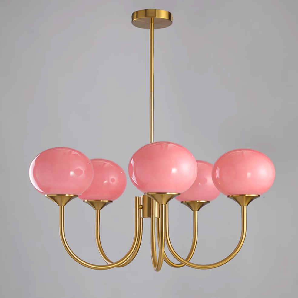 Sleek chrome glass pendant, modern lighting for a bright, inviting entryway.