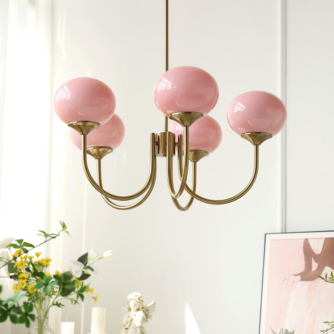 Elegant brass circle pendant lamp, modern ceiling light for stylish living rooms.