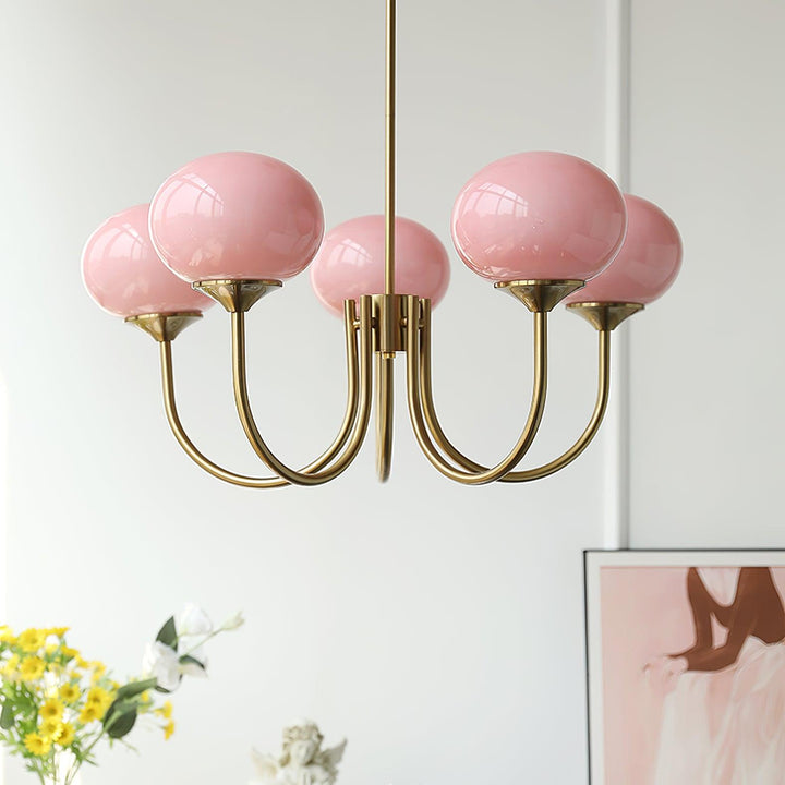 Modern chrome circle ceiling lamp, minimalist design for sophisticated bedrooms.