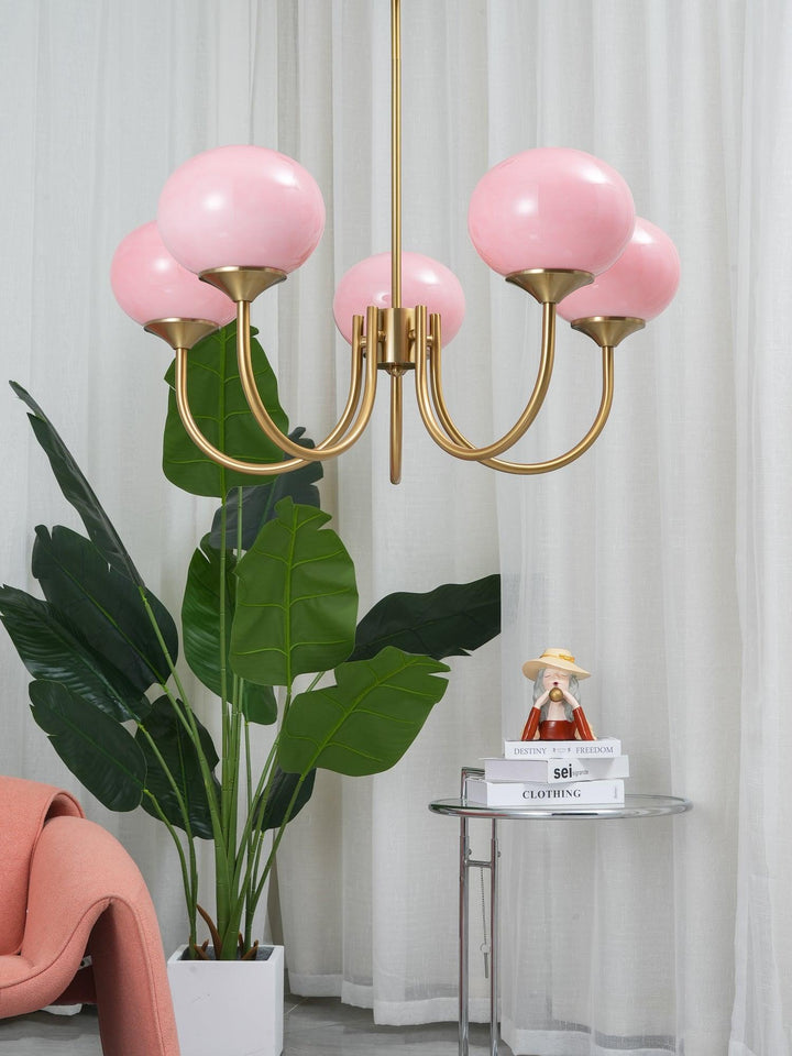 Elegant chrome diffused globe lamp, stylish modern decor for living room.