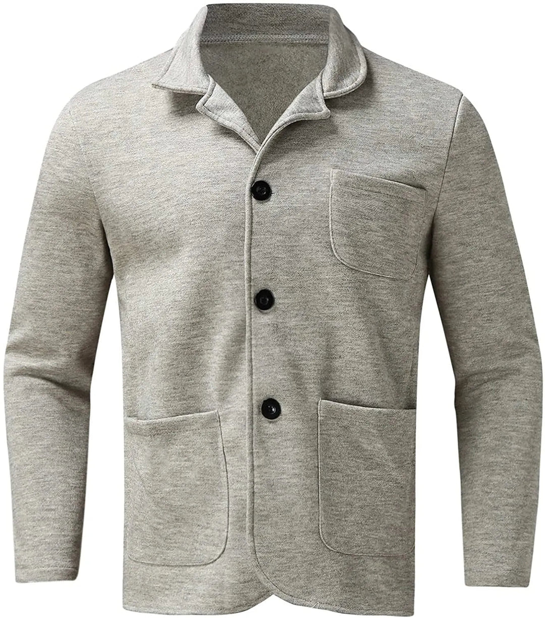 Men's elegant casual blazer jacket, perfect for smart style & modern menswear fashion.