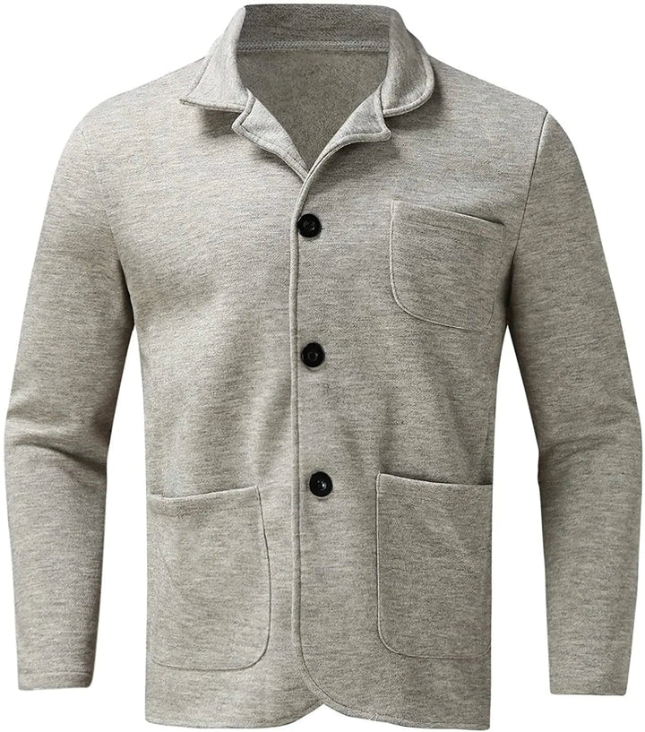 Men's elegant casual blazer jacket, perfect for smart style & modern menswear fashion.