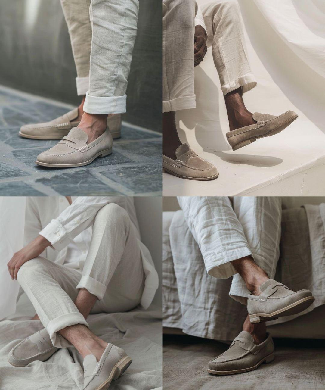 Men's vintage slip-on loafers for classic comfort. Easy wear casual & dress shoes for men.