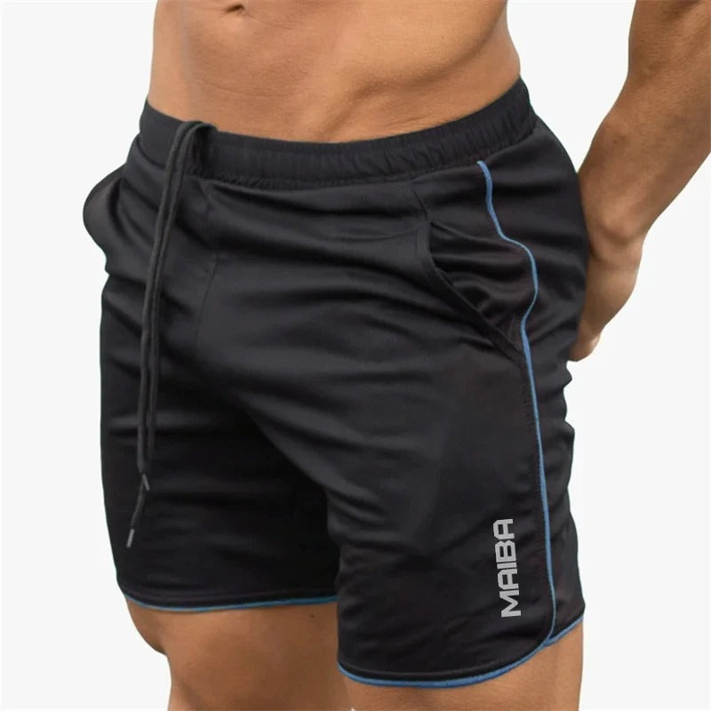 Soft, breathable men's performance shorts. Slim fit athletic design for ultimate comfort during workouts or everyday wear.
