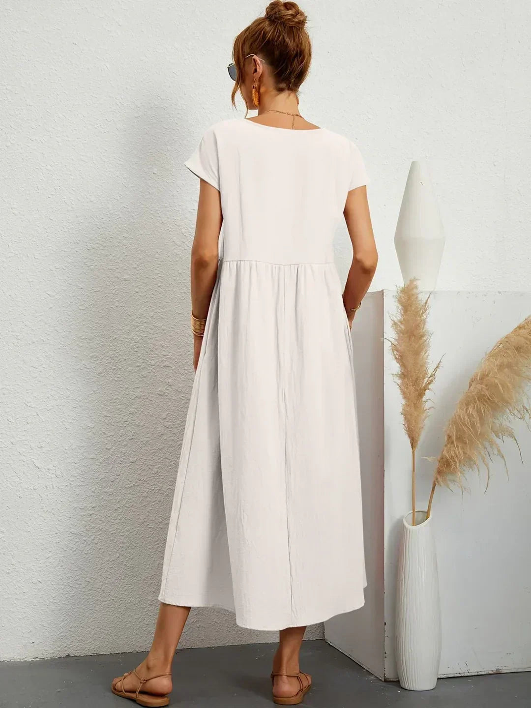Velori women's summer dress, casual & elegant, designed for all-day wear.