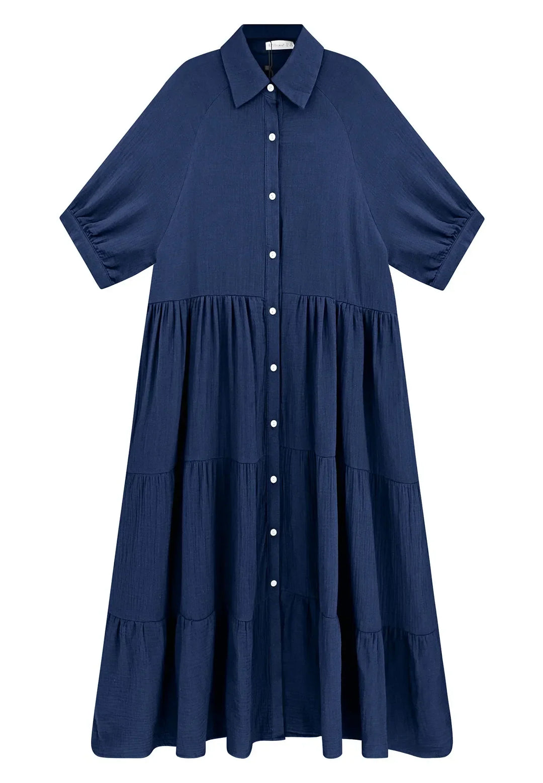 Casual floral midi dress for women, perfect for warm weather, featuring practical and stylish pockets.