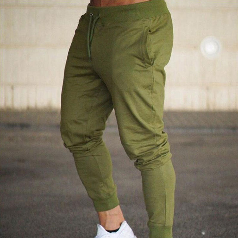 Modern men's sportswear joggers, offering a relaxed yet tapered fit for ultimate comfort and style.