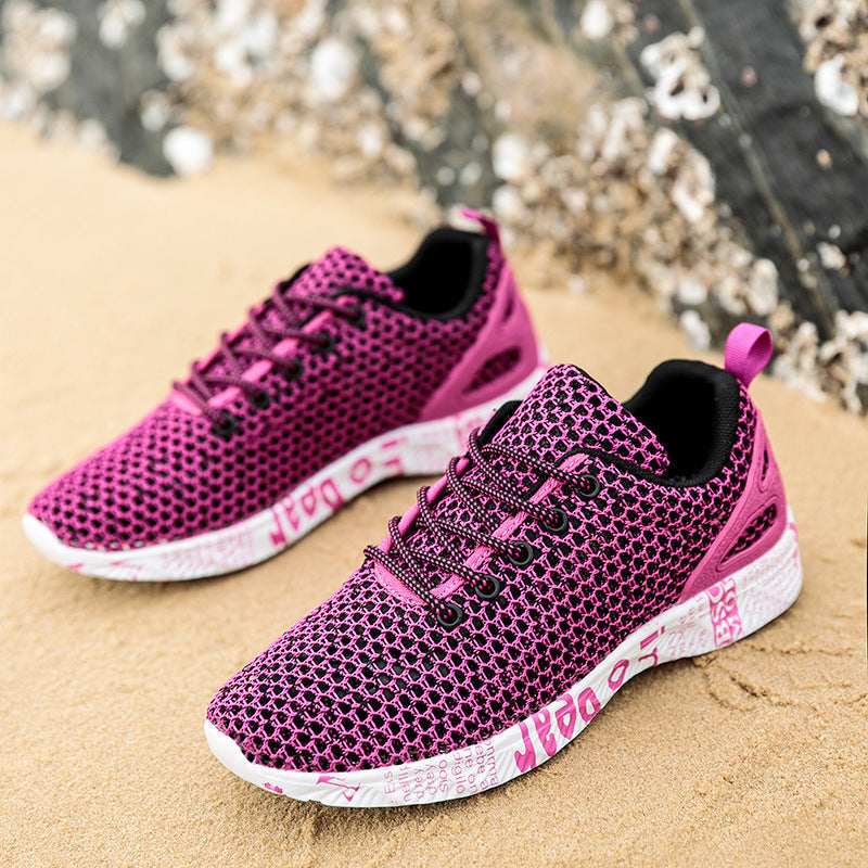 Men's running shoes with superior breathability. Lightweight design ensures comfort & performance for active men.