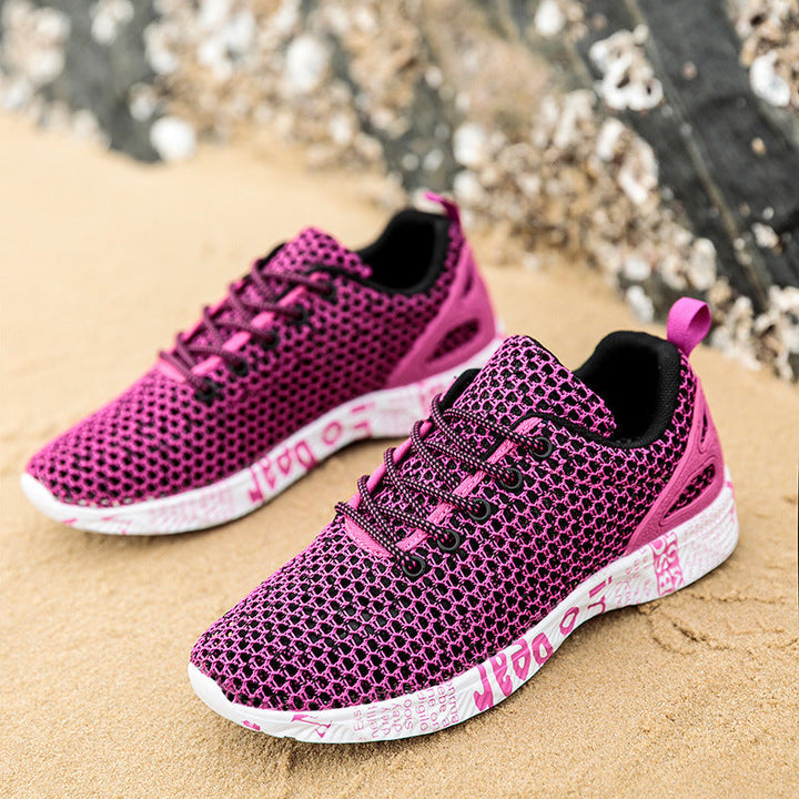 Men's running shoes with superior breathability. Lightweight design ensures comfort & performance for active men.