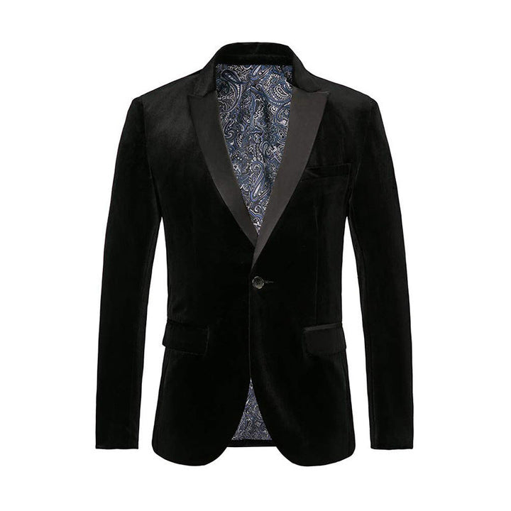 Modern mens fashion blazer, elegant and tailored for parties and special occasions.