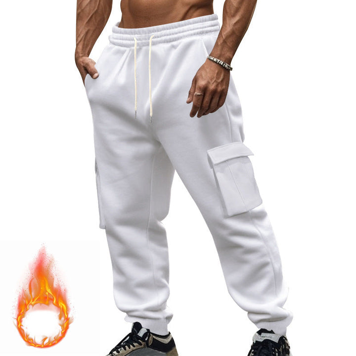 Men's comfortable cargo jogging pants, ideal for active lifestyles, casual wear & sports.